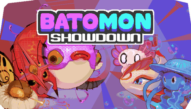 Official Batomon Showdown capsule art showing Batomon and its trainer